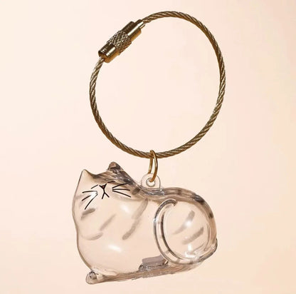 Cat Hair Keychain